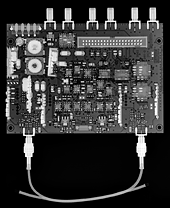 X-ray of single-photon detector board from QPN 5505