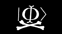 The Jolly Phi, a flag with our lab logo.  Design ©2008 Vadim Makarov