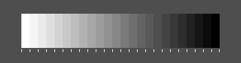 24-step grayscale