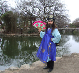 Vadim Makarov in Kwanghanru theme park in Korea (2008)