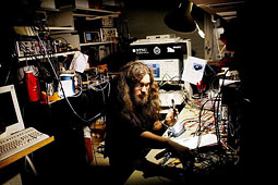 Vadim Makarov in his lab at NTNU (2008)