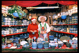 Argilla Pottery on Christmas fair. Stockholm