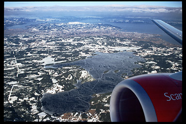 (2600x3900) Trondheim, Heimdal and Jonsvatnet lake