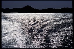 Sea between Bergen and Sognefjord