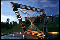 Fountain at Statoil R&D in Rotvoll (2)