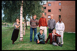 Kirill’s farewell party, 1999